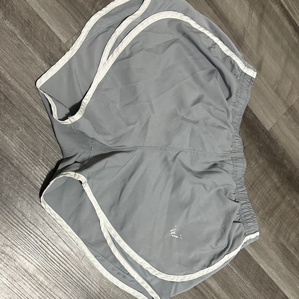 Varsity Gray Athletic Shorts